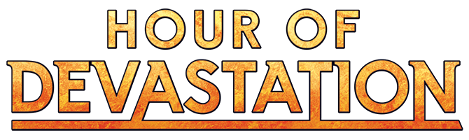 Hour of Devastation logo Hour of Devastation logo